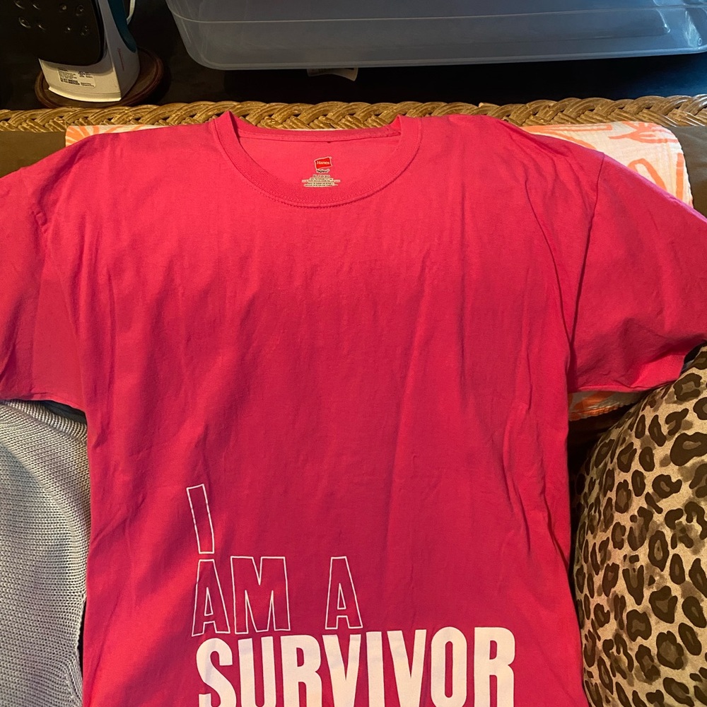 Pink 'I Am A Survivor' T-Shirt